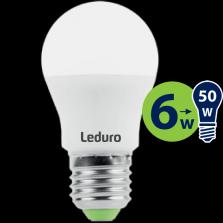 LEDURO LED CLASSIC E27 6W 2700K OPÁL
