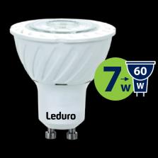 LEDURO LED PAR16 GU10 7W 3000K 60°